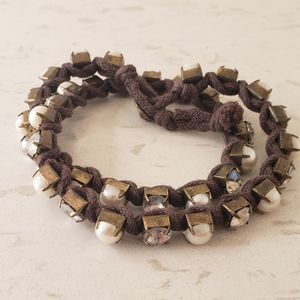 Bling & Pearl Bracelet